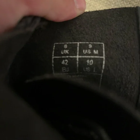 Dr. Martens Black Combat Boots - Picture 5 of 7